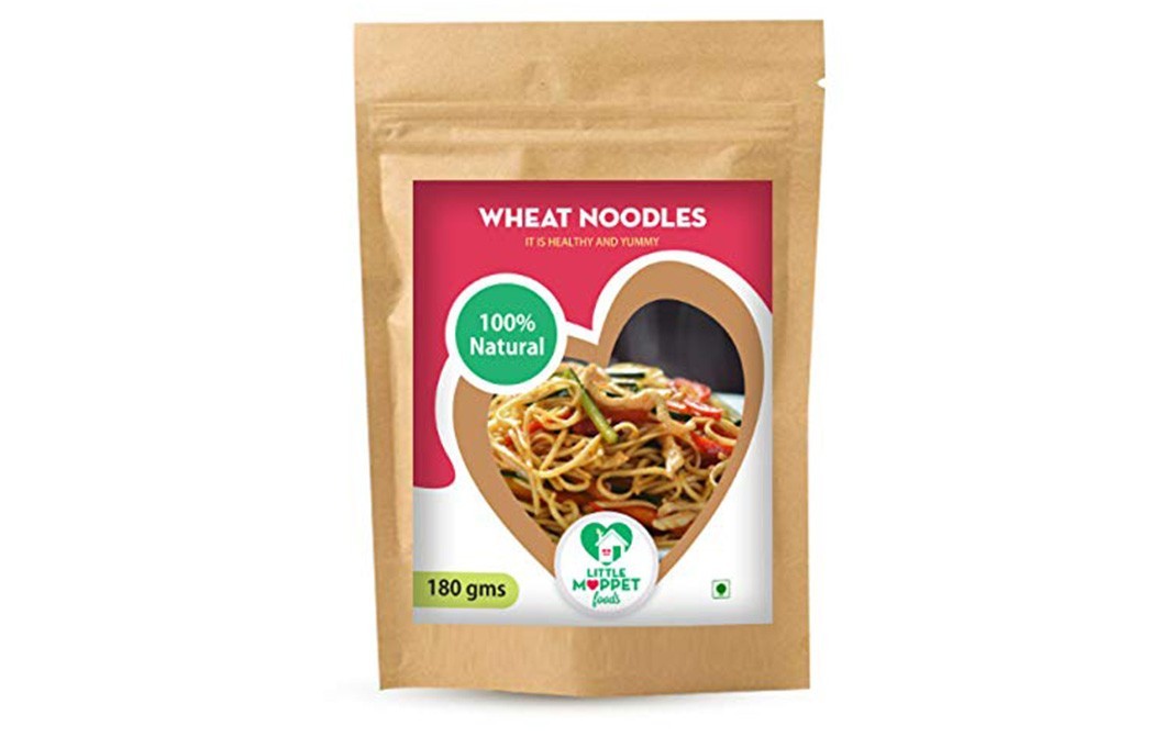 Little Moppet Foods Wheat Noodles    Pack  180 grams